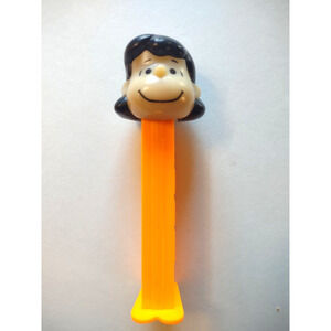 Pez Lucy Peanuts Gang Candy Container Slovenia Orange Cartoon Comics Vintage